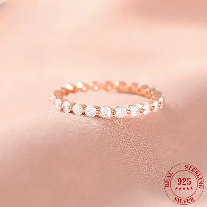 shine of diamond Rings Sale Simple Yellow Gold Full Eternity Wedding Band In Sterling Silver shine of diamond Rings Sale Simple Yellow Gold Full Eternity Wedding Band In Sterling Silver