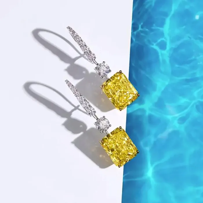 Shineofidamond Earrings Vintage 35 Carat Drop Earrings Shineofidamond Earrings Vintage 35 Carat Drop Earrings
