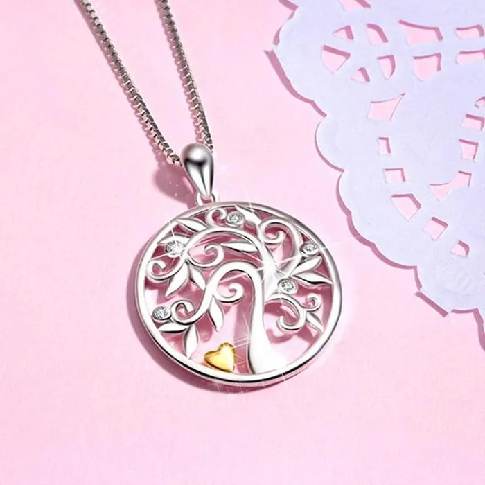 Shineofidamond Tree Of Life Pendant Necklace Necklaces