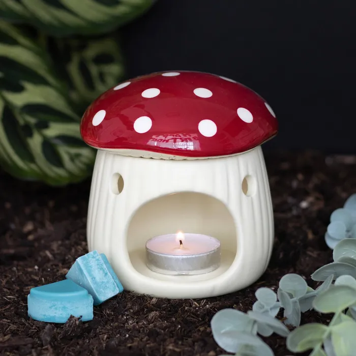 Something Different Wholesale Earrings Mushroom Shaped Oil Burner