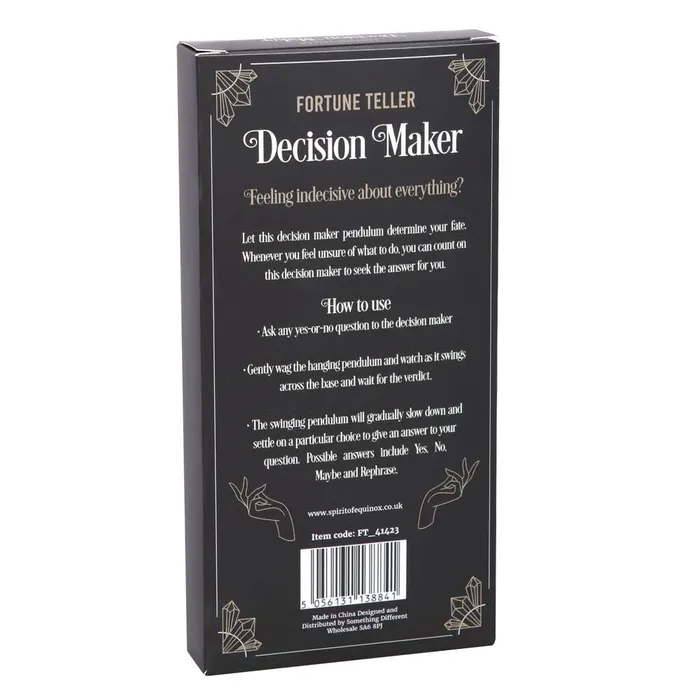 Something Different Wholesale Earrings Pendulum Decision Maker