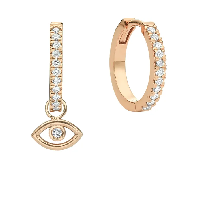 The Private Room Fine Jewelry Open Eye Diamond Attachment Rings
