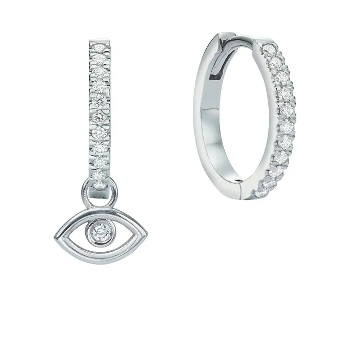 The Private Room Fine Jewelry Open Eye Diamond Attachment Rings