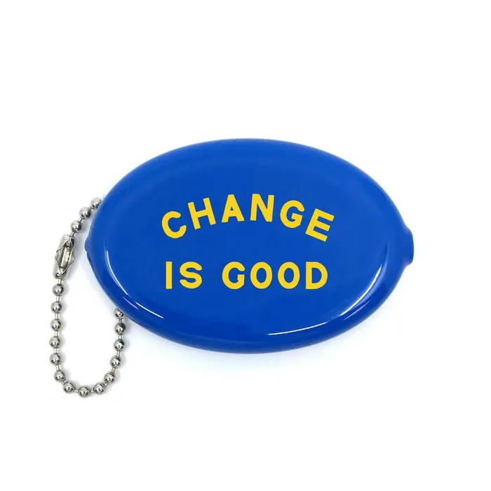 Three Potato Four Earrings Coin Pouch Change Is Good