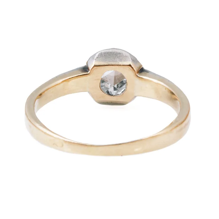 19th Century Rose Cut Diamond Ring Bell Bird Antiques Rings