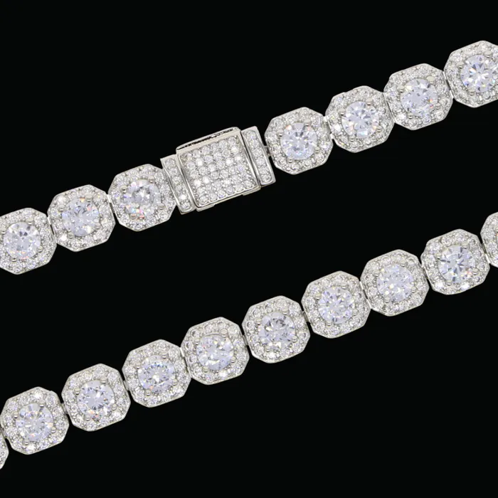 8MM Tennis Edition Iced Out Diamond Bracelet Tennis Bracelets