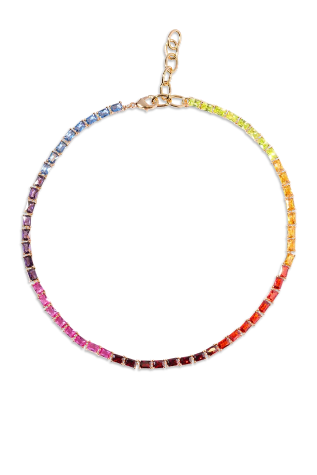 Baguette Chakra Necklace Crystal Haze Jewelry Necklaces
