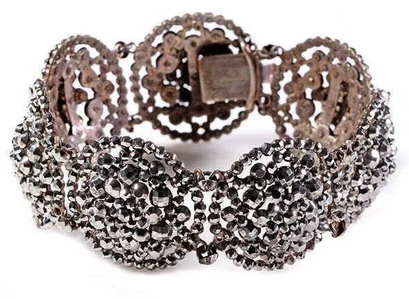 Bell Bird Antiques Cut Steel Bracelet Bracelets Bell Bird Antiques Cut Steel Bracelet Bracelets