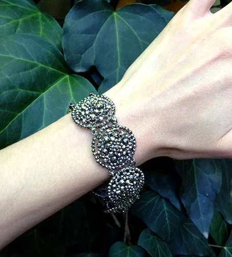 Bell Bird Antiques Cut Steel Bracelet Bracelets Bell Bird Antiques Cut Steel Bracelet Bracelets