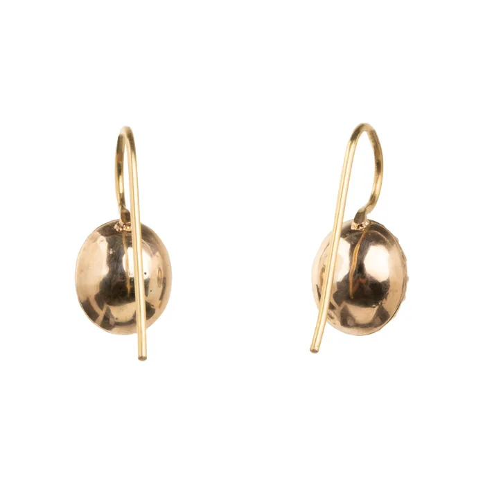 Bell Bird Antiques Georgian Era Chrysoberyl Earrings Earrings