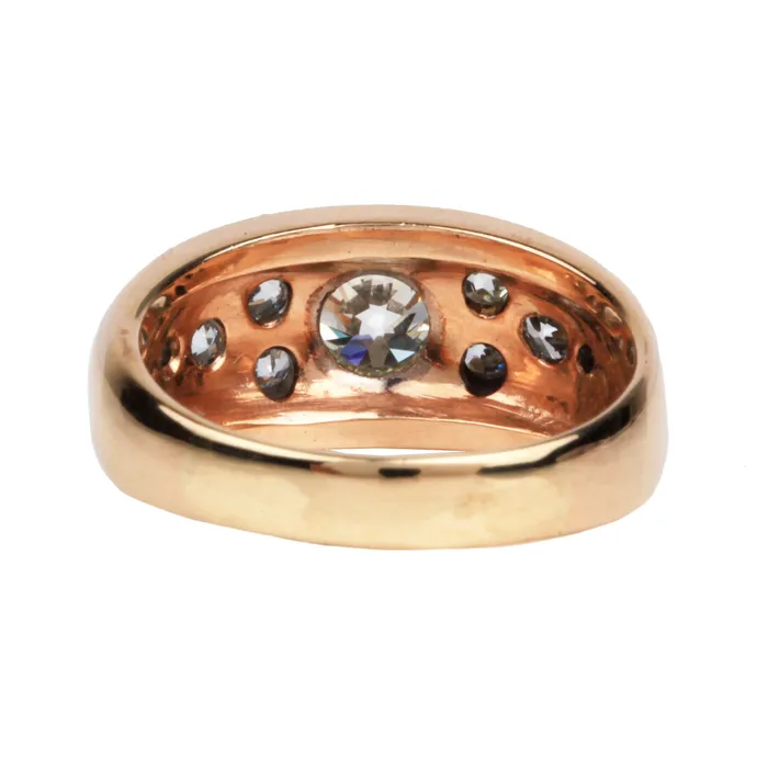 Bell Bird Antiques Rings Early 20th Century Diamond Ring