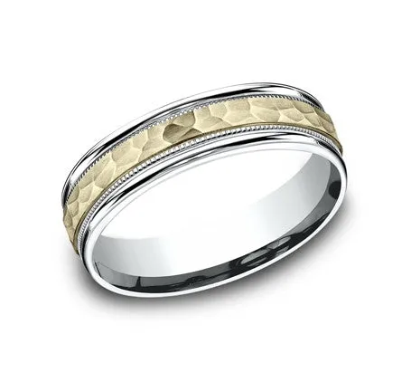 BENCHMARK Rings Precious Metal No Stones Wedding Bands Men