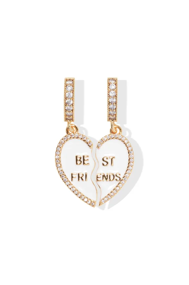 Best Friend Pendant Powder Crystal Haze Jewelry Necklaces