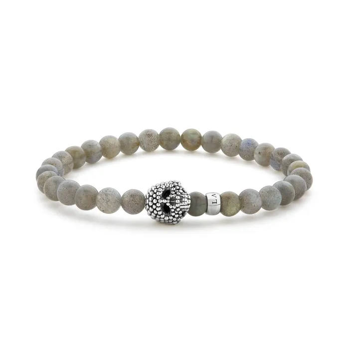 Bracelets LAGOS Anthem Labradorite Skull Bracelet