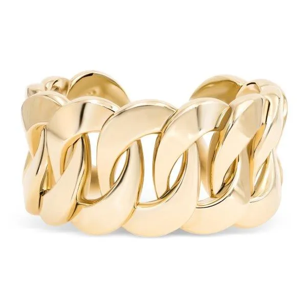 Bracelets Polachecks Collection High Polished Wide Cuff Bracelet
