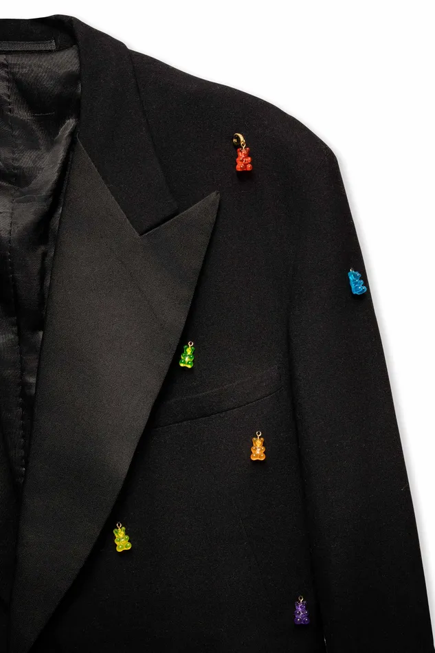 Crystal Haze Jewelry Earrings CH x Pas Pass Blazer