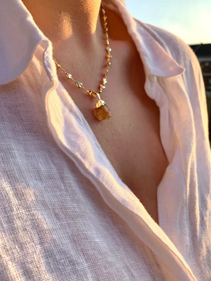 Crystal Haze Jewelry Earrings Citrine Classic connector