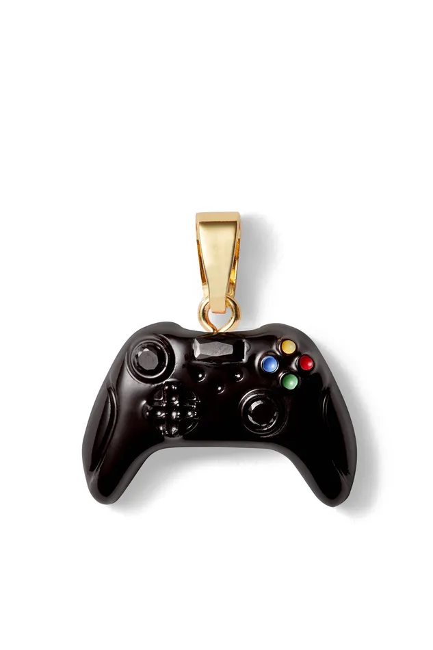 Crystal Haze Jewelry Earrings The Gamer Classic connector Obsidian