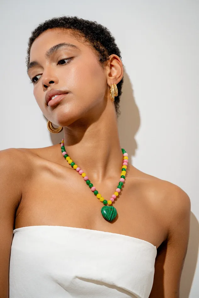 Crystal Haze Jewelry Necklaces Dua Necklace Multicolor