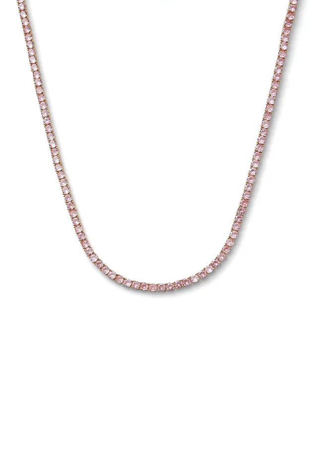 Crystal Haze Jewelry Necklaces Serena necklace Bubblegum