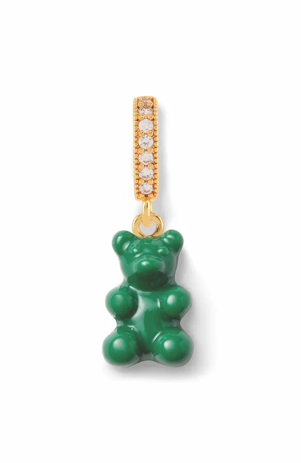 Crystal Haze Jewelry Rings Nostalgia bear Pave Connector Vegan