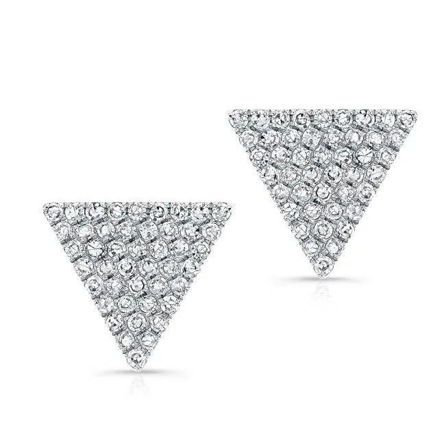 Diamond Triangle Earring NicoleHD Jewelry Earrings