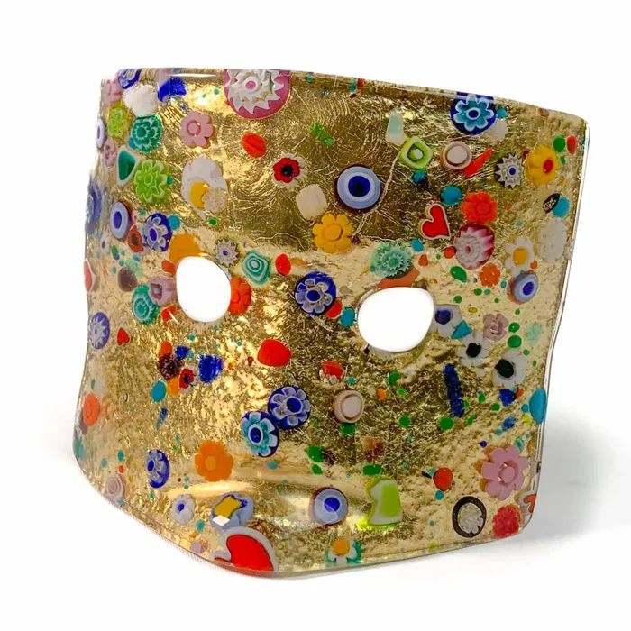 Earrings Carnival Bauta Mask Vienna Collection MuranoVItrum