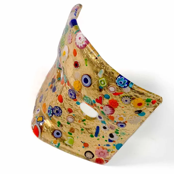 Earrings Carnival Bauta Mask Vienna Collection MuranoVItrum