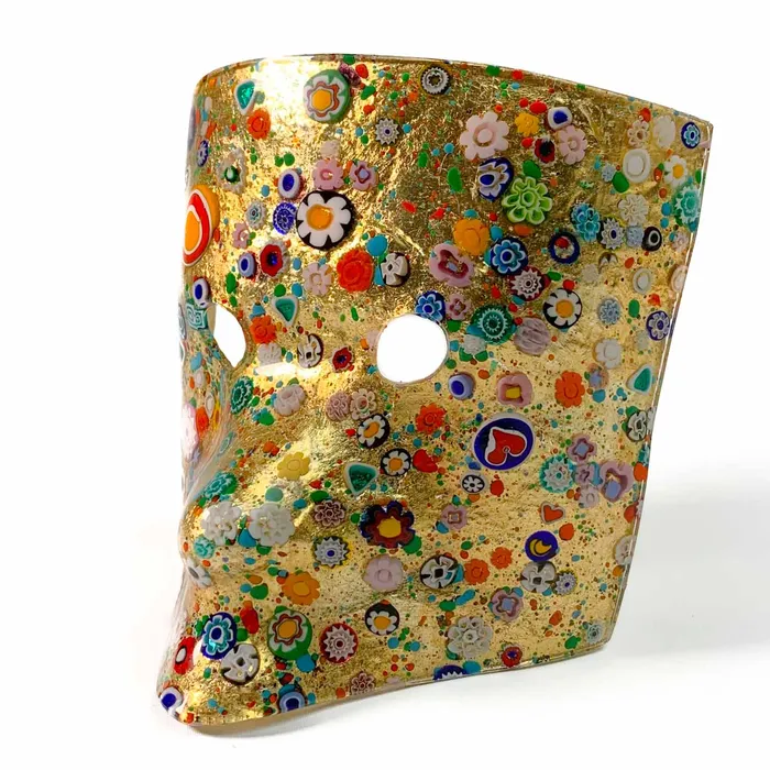 Earrings Carnival Bauta Mask Vienna Collection MuranoVItrum
