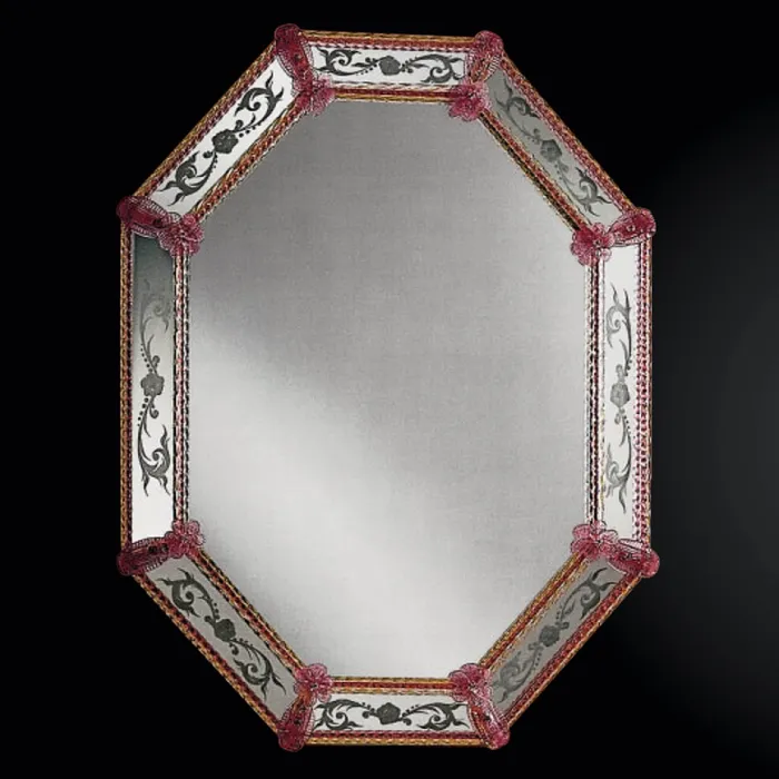 Earrings MuranoVItrum Home Decor Mirror 600 Line Cannaregio Art089 Big