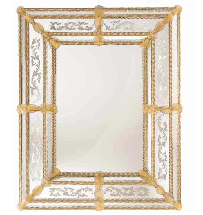 Earrings MuranoVItrum Home Decor Mirror 600 Line S MARCO Art 095