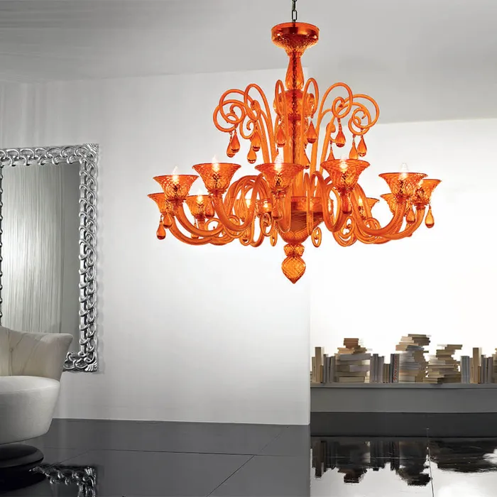 Earrings Nuvola 12 Lights Chandelier Voltolina