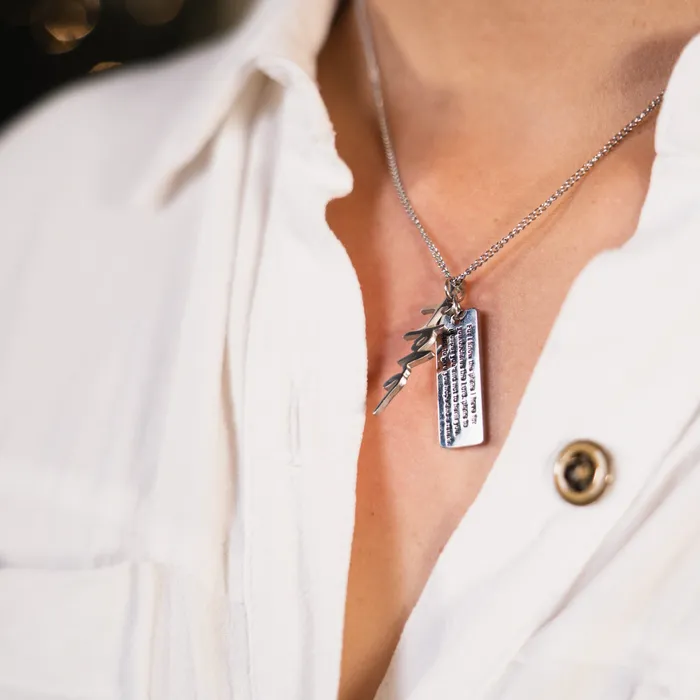 Forever Truth Necklaces Hope Verse Tag Necklace