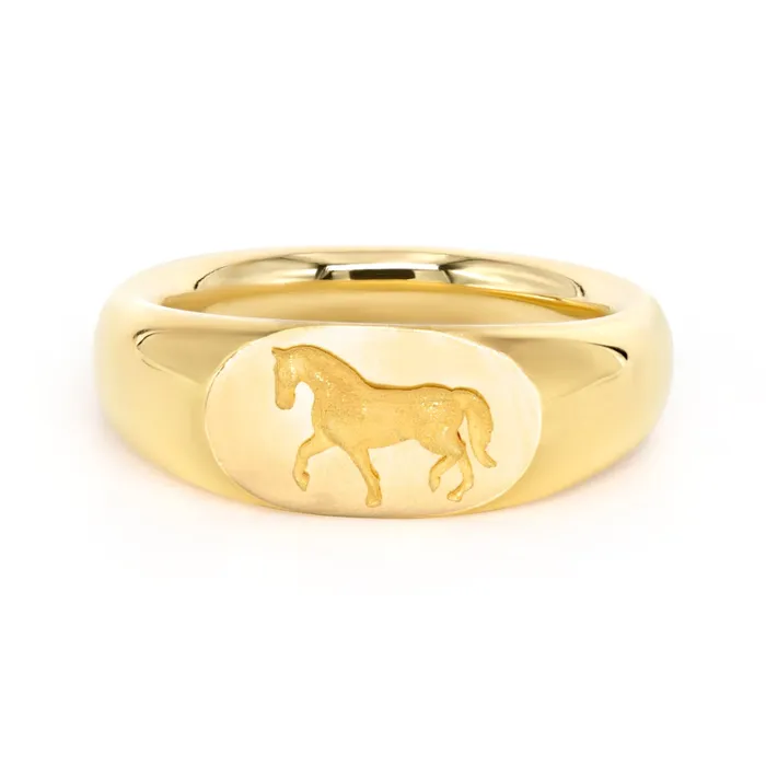 Horse Signet Ring VANIE Rings