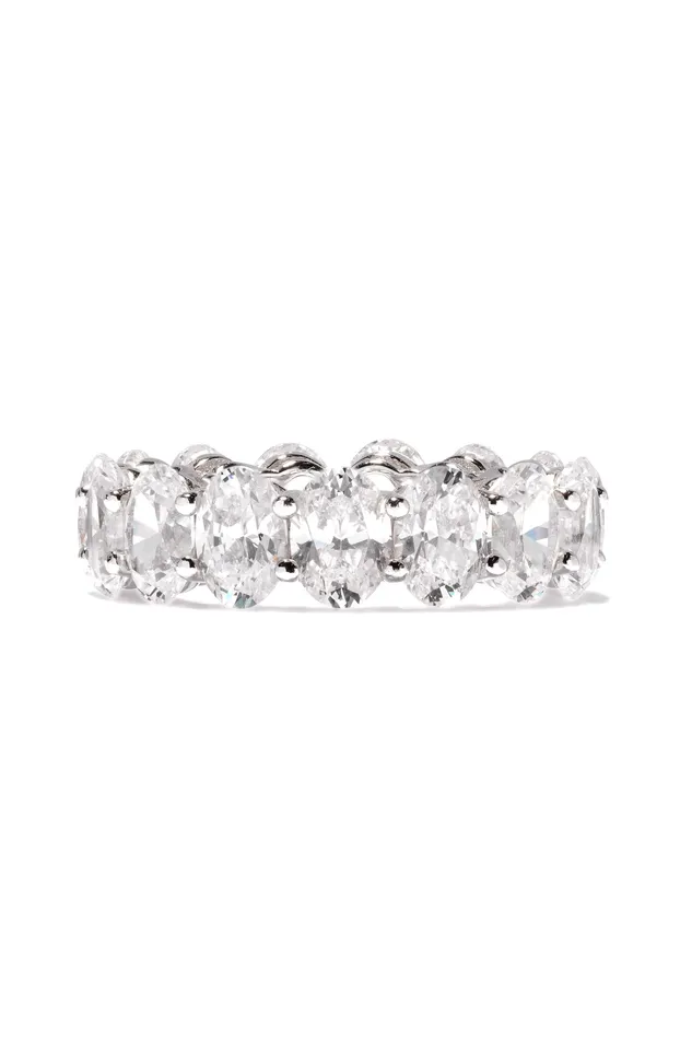 Infinity Ring Crystal Haze Jewelry Rings