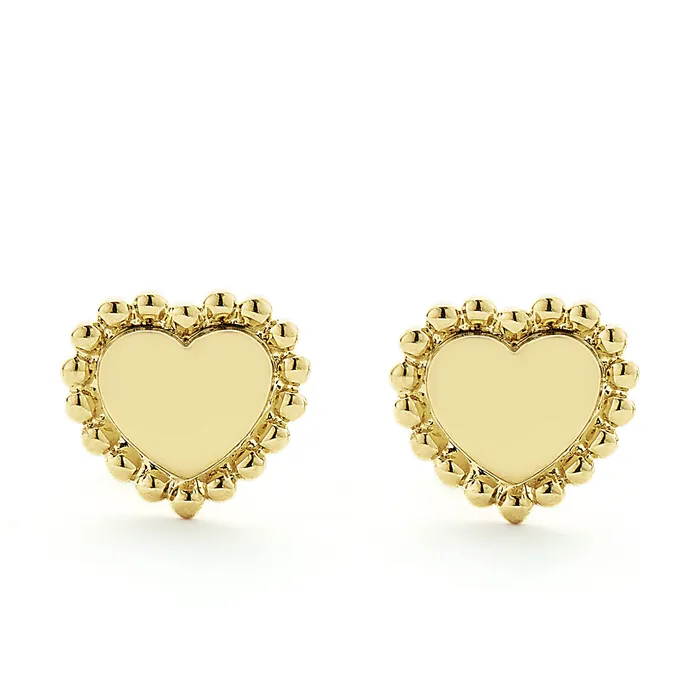 LAGOS Earrings KSL 18K Gold Heart Stud Earrings