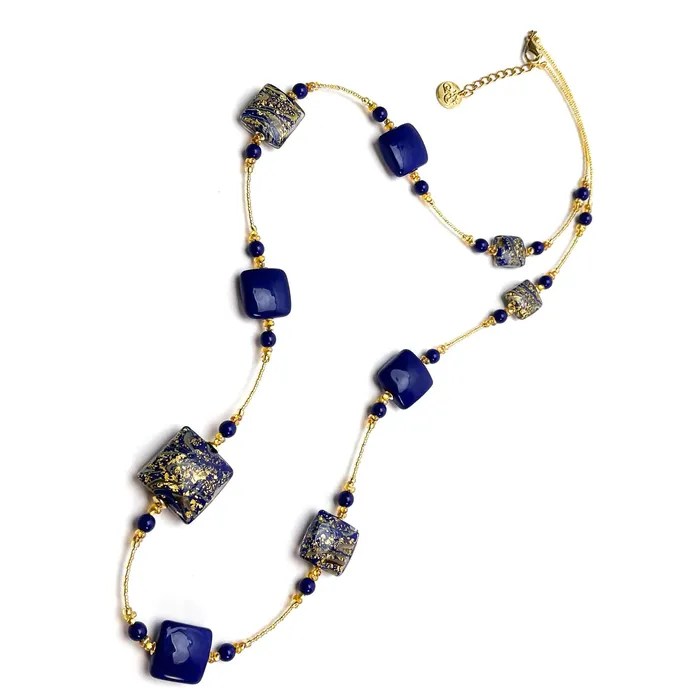 Las Vegas Long Necklace Murano Glass Antonio Vaccari Necklaces Las Vegas Long Necklace Murano Glass Antonio Vaccari Necklaces