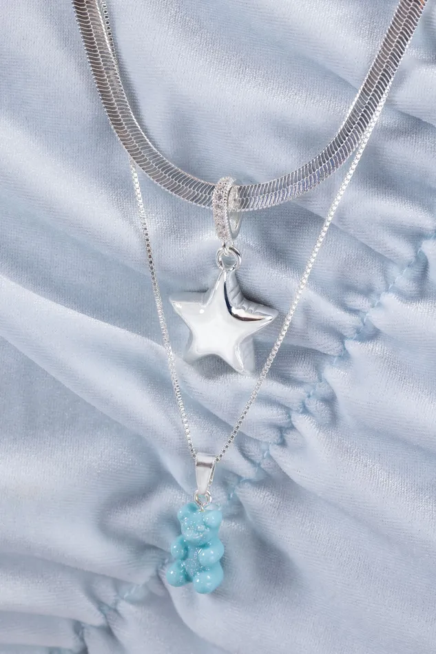 Medusa Silver Crystal Haze Jewelry Rings
