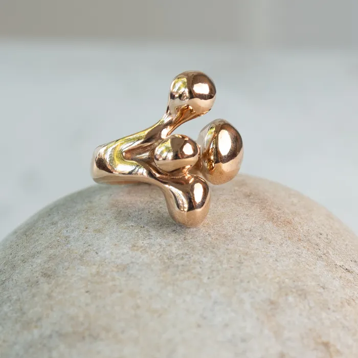 Monica Castiglioni Rings Monica Castiglioni Pistilli 21 Bronze Ring