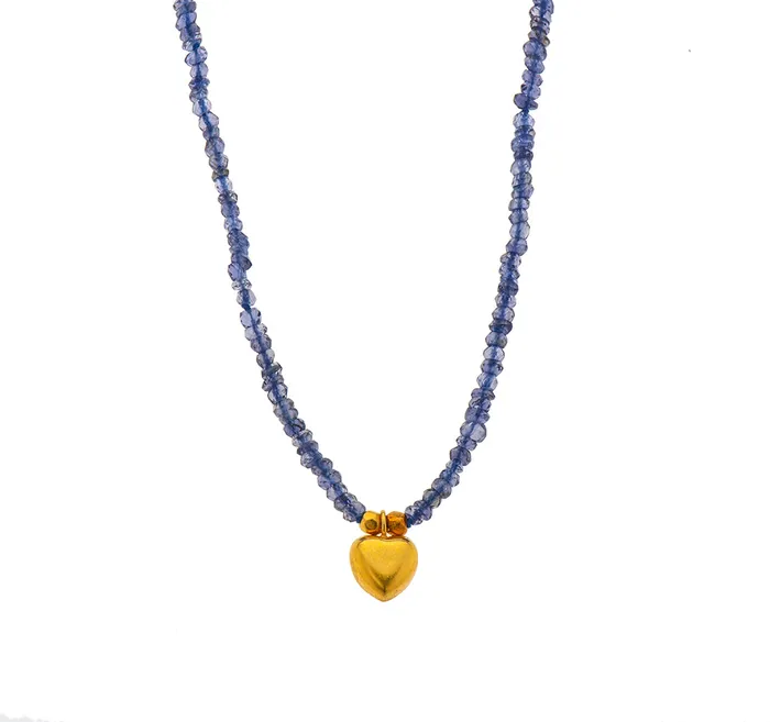 Nava Zahavi Heart Charm Necklace Nava Zahavi Necklaces