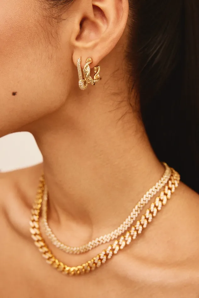 Necklaces Crystal Haze Jewelry Baby Rope Hoops