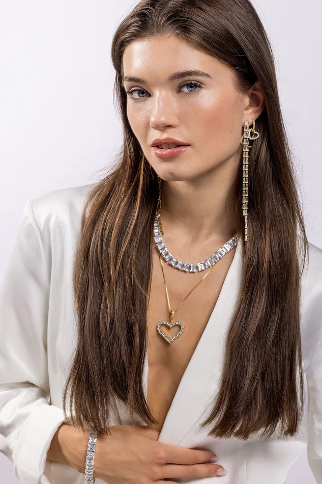 Necklaces Crystal Haze Jewelry Box chain