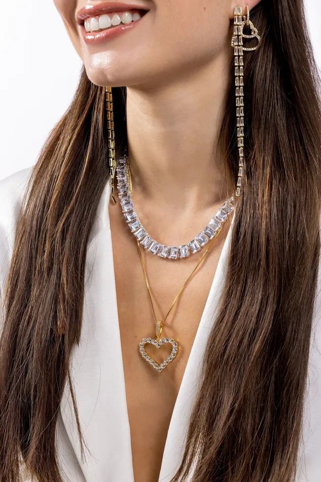 Necklaces Crystal Haze Jewelry Box chain