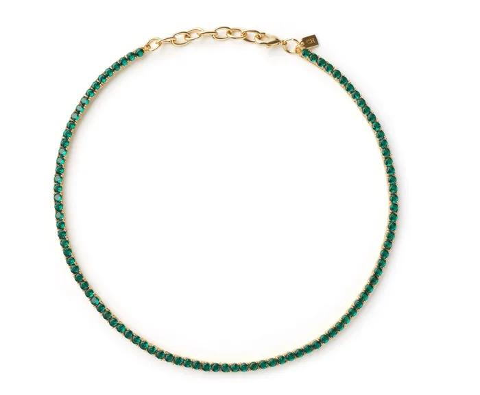 Necklaces Crystal Haze Jewelry Serena necklace Emerald