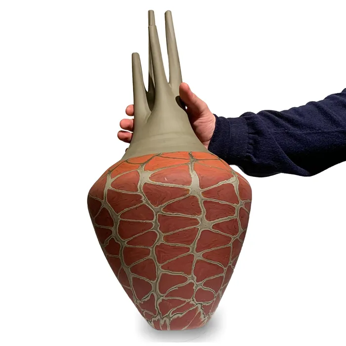 Necklaces Davide Salvadore Porfido and Red Vase Large Necklaces Davide Salvadore Porfido and Red Vase Large