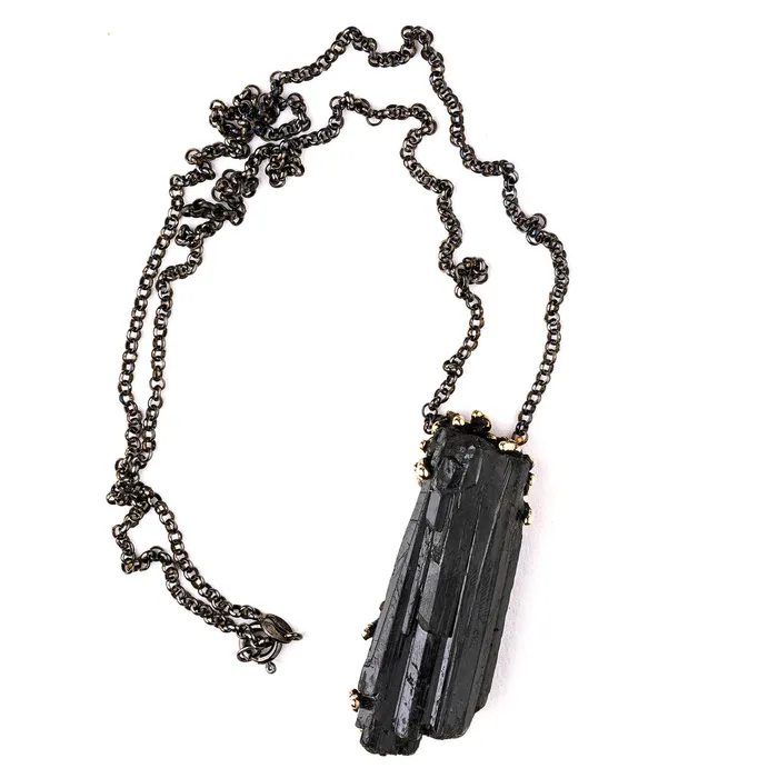 Necklaces Giardinoblu Aegirine Necklace One Of a Kind