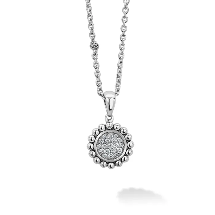 Necklaces LAGOS Caviar Spark Diamond Pendant Necklace