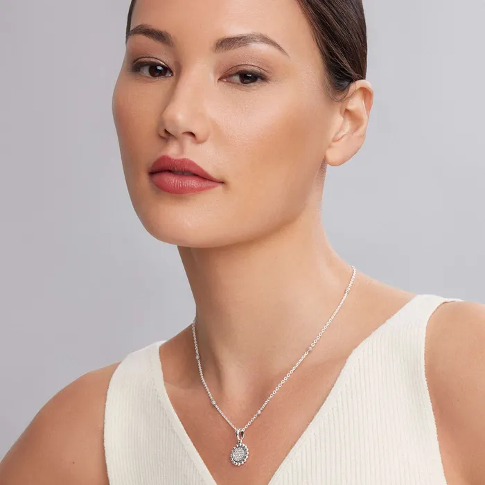 Necklaces LAGOS Caviar Spark Diamond Pendant Necklace