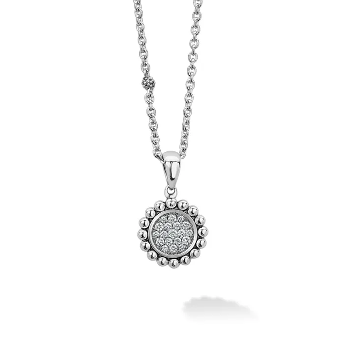 Necklaces LAGOS Caviar Spark Diamond Pendant Necklace