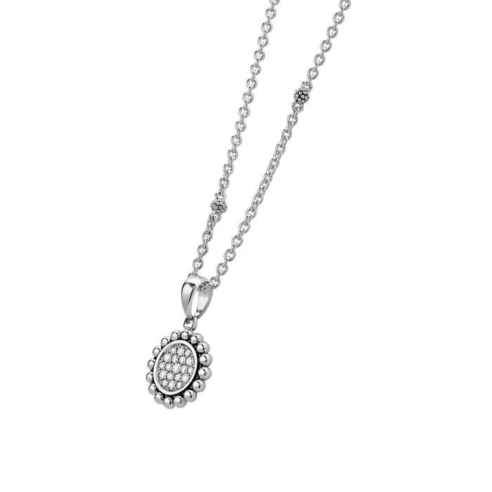 Necklaces LAGOS Caviar Spark Diamond Pendant Necklace
